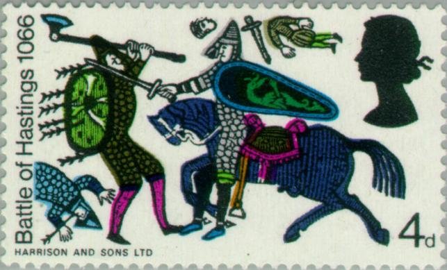 Battle Scenes from the Bayeux Tapestry IV (phosphor)