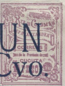 1905 Stamp overprinted