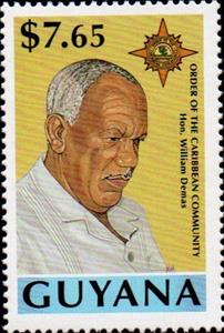 Stamp, William Demos, Guyana,  