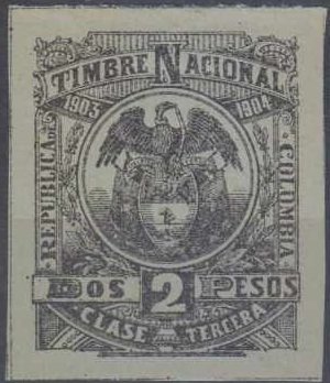 Timbre Nacional ,Third Class