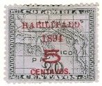 Map of Panama (Overprint)
