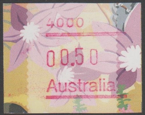 ATM Stamp - Native Flora & Fauna (Flannel flower)