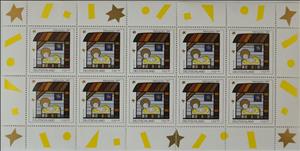 Mini Sheet, Weihnachten 1997, Germany, Federal Republic,  , Biblical Accounts, Christmas, Feasts, Stars