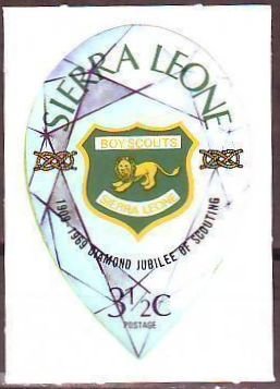Diamond and Boy Scout Emblem
