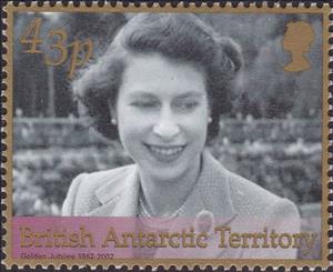 Stamp, Queen Elizabeth II, British Antarctic Territory (BAT),  , Queens, Royalty