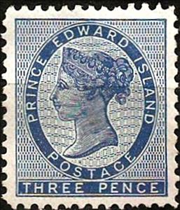 Stamp, Queen Victoria, Prince Edward Island,  , Crowns and Coronets, Famous People, Heads of State, Queens, Royalty, Women
