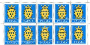 Souvenir Sheet, Ducato Di Parma, Cinderellas,  