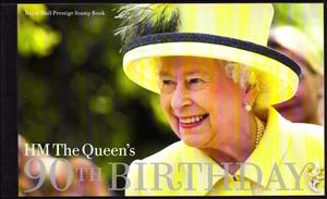 Booklet, HM The Queen’s 90th Birthday, United Kingdom of Great Britain & Northern Ireland,  , Famous People, Heads of State, Queens, Royalty