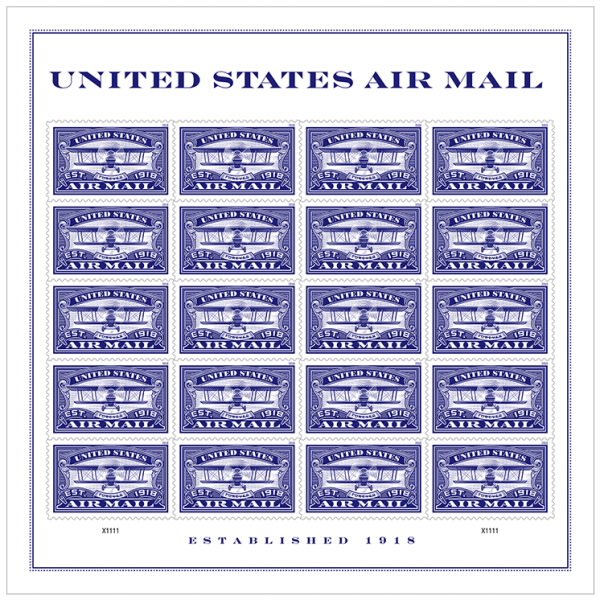Centenary of the First US Airmail Stamp