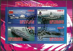 Mini Sheet, Porte-Avions, Cinderellas,  , Ships