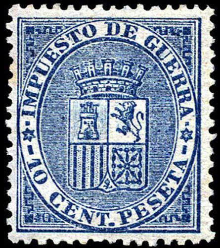 Arms of Spain (War Tax)