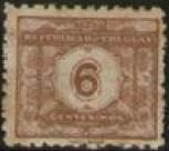 Stamp, Numeral, Uruguay,  , Numbers