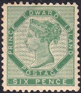 Stamp, Queen Victoria, Prince Edward Island,  , Crowns and Coronets, Famous People, Heads of State, Queens, Royalty, Women