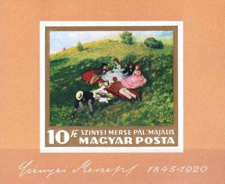 "Picnic in May" by Pál Szinyei Merse