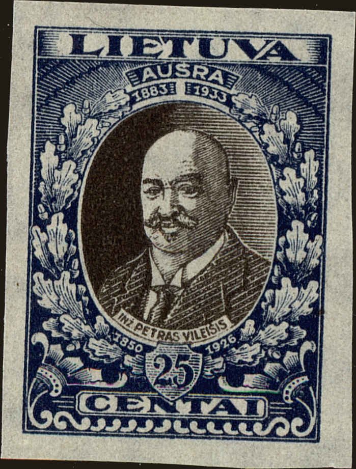 Petras Vileisis (1851-1926) - engineer, author of the popula