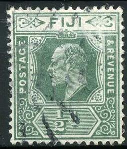 Stamp, King Edward VII (1841-1910), Fiji,  