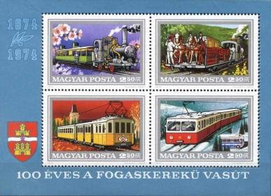 Centenary of Cogwheel Railroad (Fogaskerekű)