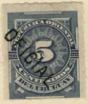 Stamp, Numeral Overprinted, Uruguay,  , Numbers