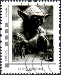 Stamp, Star Wars, France,  , Science Fiction, Star Wars