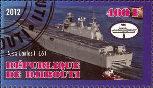 Stamp, Juan Carlos I L61, Cinderellas,  , Ships