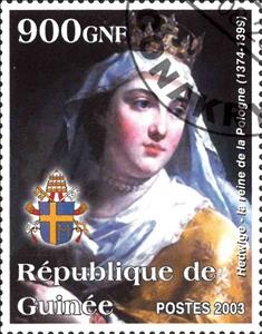 Stamp, Hedwige - queen of Poland, Cinderellas,  , People