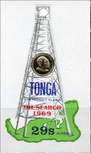 Stamp, Oil, Tonga,  