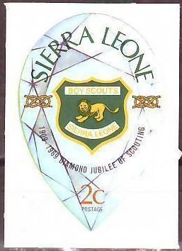 Diamond and Boy Scout Emblem