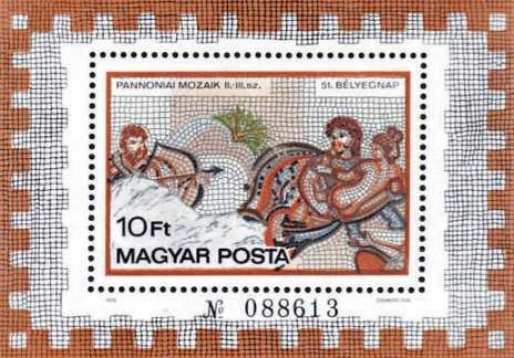 51st Stamp Day - Roman Mosaics