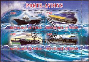 Mini Sheet, Porte-Avions, Cinderellas,  , Ships