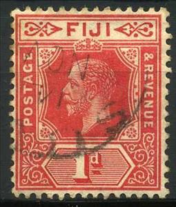 Stamp, King George V, Fiji,  