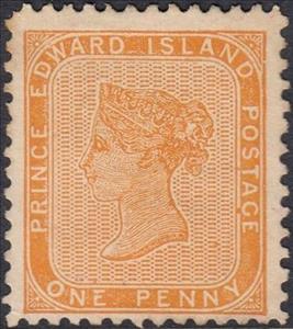 Stamp, Queen Victoria, Prince Edward Island,  , Crowns and Coronets, Famous People, Heads of State, Queens, Royalty, Women