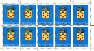 Mini Sheet, Magnus Ducatus Tusciae, Cinderellas,  
