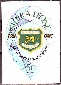 Diamond and Boy Scout Emblem