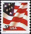 Stamp, Flag, United States of America,  