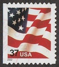 Stamp, Flag, United States of America,  , Flags