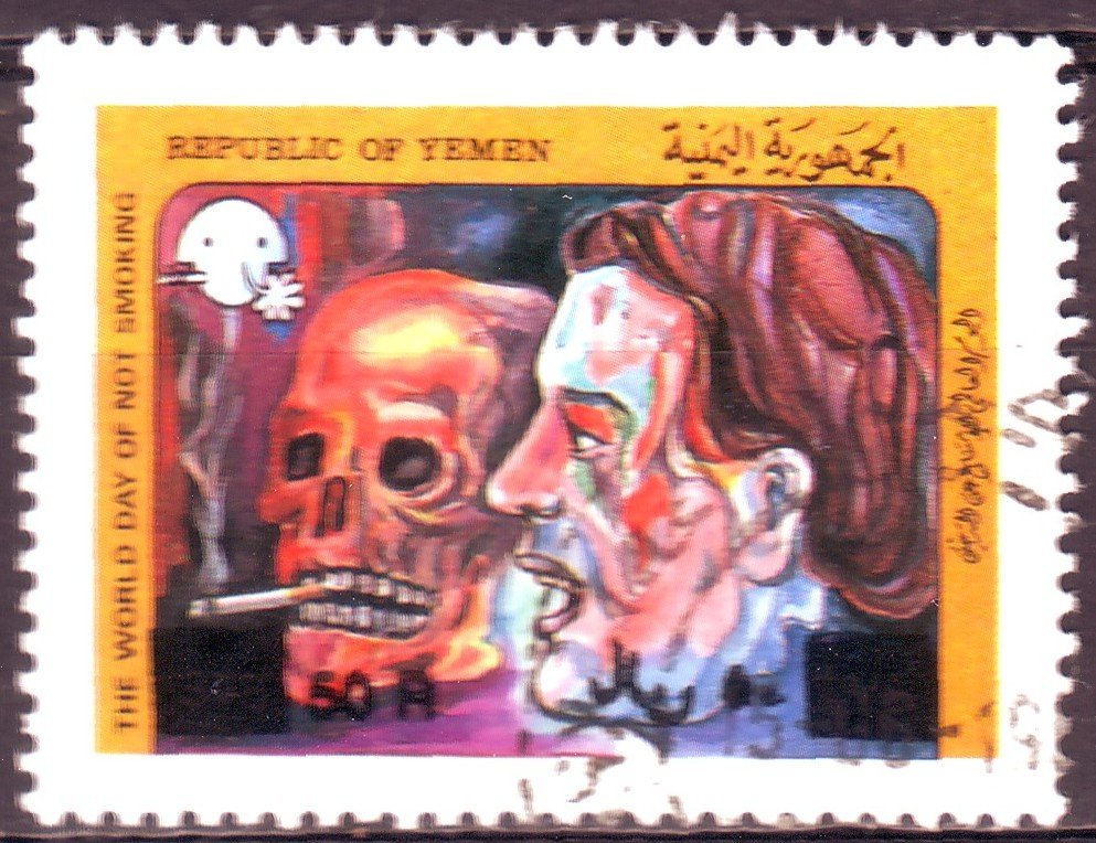 Overprint World Day of Not Smoking