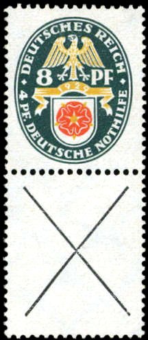 Se-tenant, Lippe-Detmold, German Realm,  , Coats of Arms