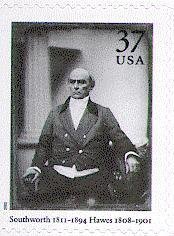 Stamp, Portrait of Daniel Webster, United States of America,  