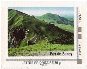 Stamp, The Auvergne that I love, France,  , Landscapes