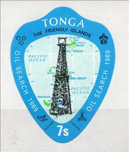 Stamp, Oil, Tonga,  