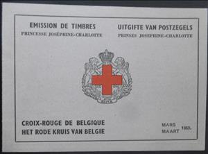 Booklet, Booklet Red Cross, Belgium,  , Princes, Red Cross and Red Crescent, Royalty, Weddings