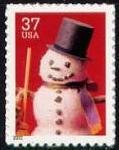 Snowman with Top Hat