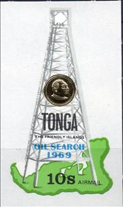 Stamp, Oil, Tonga,  