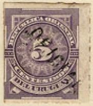 Numeral Overprinted
