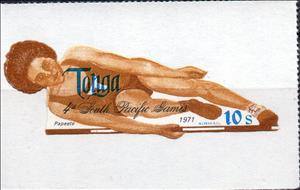 Stamp, Sports, Tonga,  