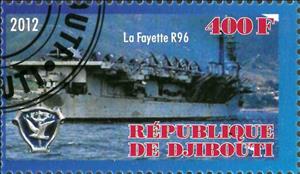 Stamp, La Foyette R96, Cinderellas,  , Ships