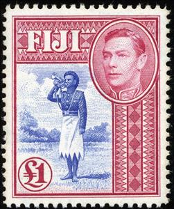 Stamp, Bugler, Fiji,  