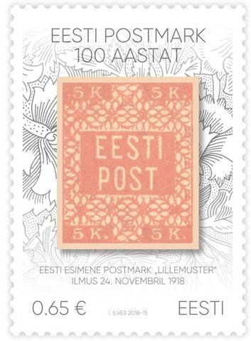 Centenary of First Estonian Postage Stamp