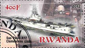 Stamp, Sao Paulo A12 Celemenceau class, Cinderellas,  , Aircraft