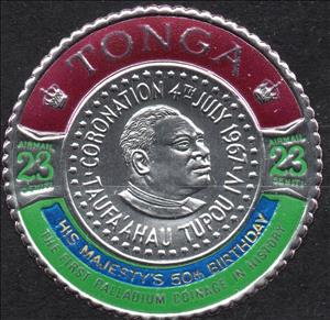 Stamp, King, Tonga,  